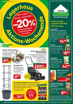 Vorschau der Angebote: Lagerhaus Lagerhaus Wochen Angebote gültig ab 30.03.2026