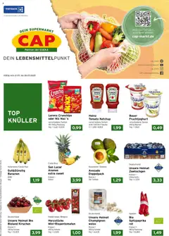 Vorschau von dem Prospekt des Geschäftes CAP Markt, gültig ab dem 21.07.2025