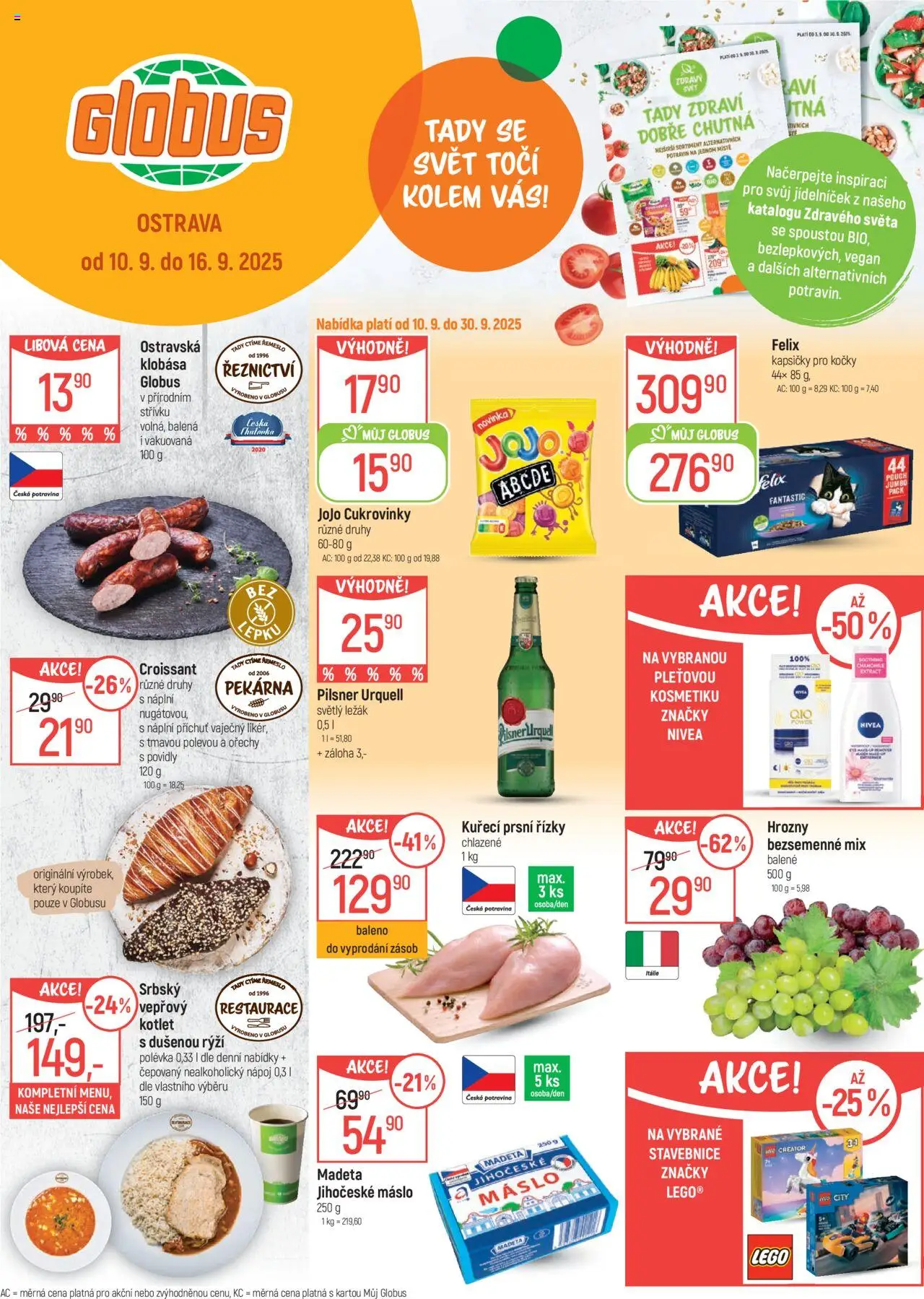  Globus leták od 10.09.2025 >> Akční nabídka "Ostrava"