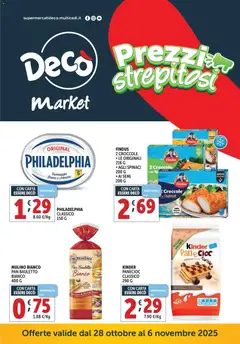Anteprima dell'opuscolo Volantino Market - Bari dal negozio Decò valido da 28/10/2025