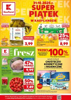 Pogląd gazetki "Super Piątek" ze sklepu Kaufland ważnej od 31.10.2025