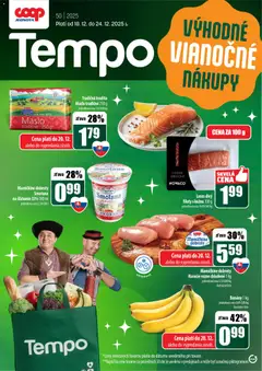 Náhľad COOP Jednota letáku platného od 18.12.2025