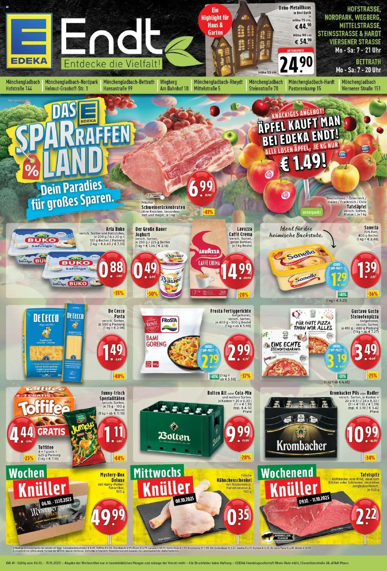 EDEKA Prospekt ab 06.10.2025 - Prospekt Wegberg Online