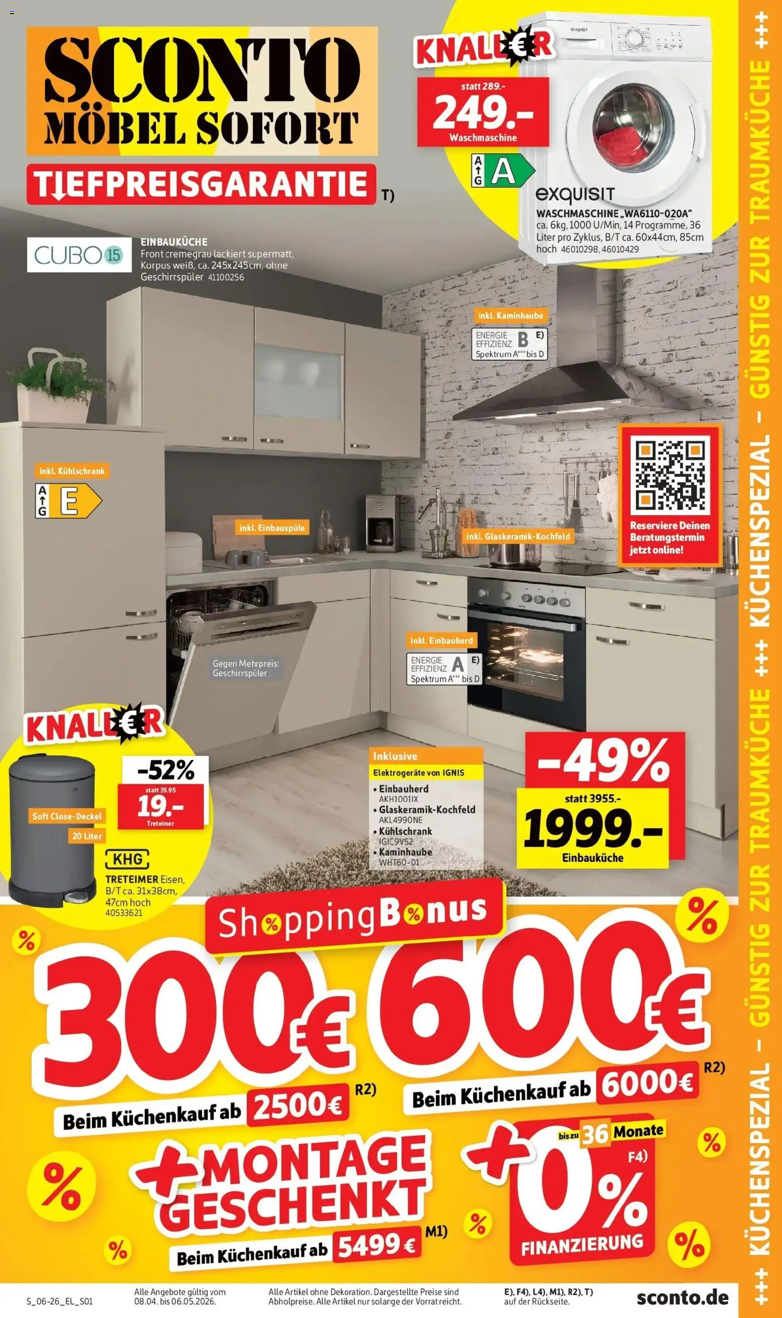 Vorschau von dem Prospekt des Geschäftes Sconto, gültig ab dem 08.04.2026