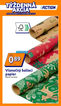 Náhľad Action letáku platného od 19.11.2025