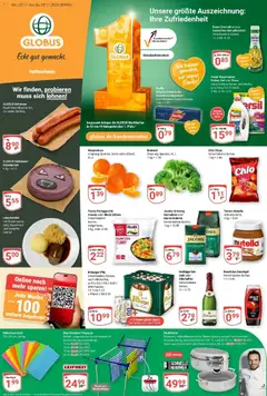 Vorschau von dem Prospekt des Geschäftes Globus, gültig ab dem 02.11.2025