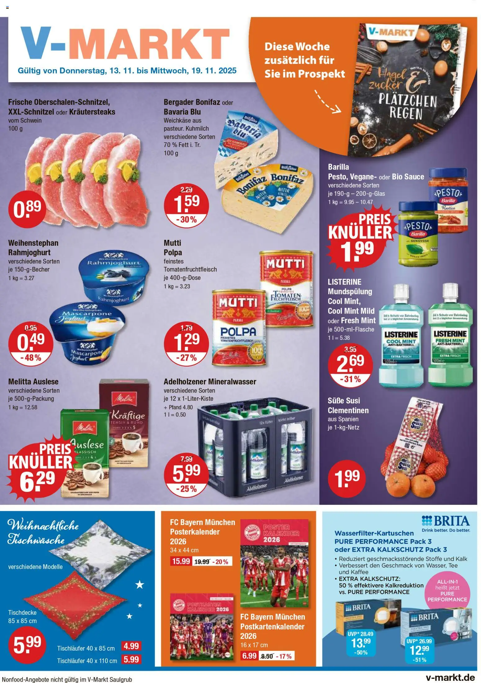 Vorschau von dem Prospekt des Geschäftes V-Markt, gültig ab dem 13.11.2025