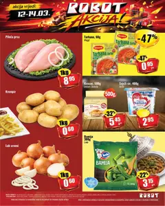 Pregled letka Robot akcija trgovine Robot vrijedi od 12.03.2026