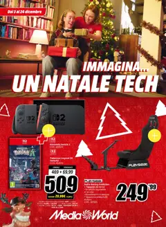 Anteprima dell'opuscolo Volantino Natale dal negozio Media World valido da 03/12/2025