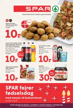 Eksempel på tilbudsavis Tilbudsavis fra butik Spar gyldig fra 03/10/2025