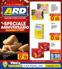 Anteprima dell'opuscolo ARD Discount volantino Lascari dal negozio ARD Discount valido da 07/04/2026