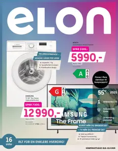 Forhåndsvis Kundeavis fra butikk Elon gyldig fra 18/08/2025