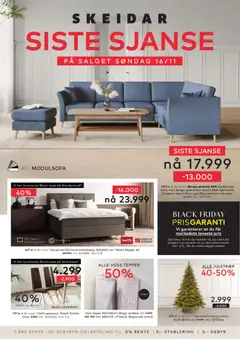 Forhåndsvis Kundeavis fra butikk Skeidar gyldig fra 10/11/2025