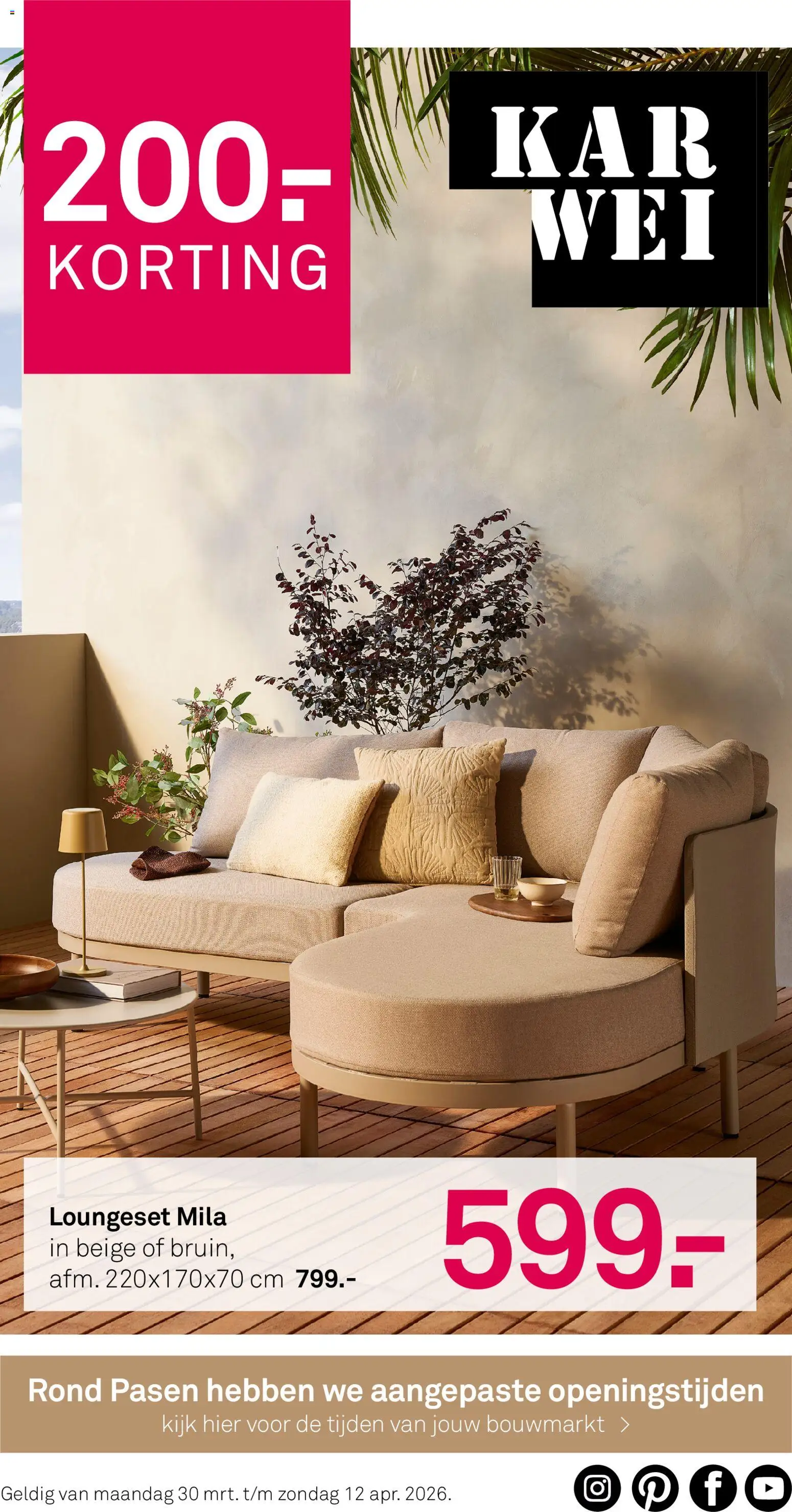 Voorbeeld van KARWEI folder van winkel KARWEI geldig vanaf 30-03-2026
