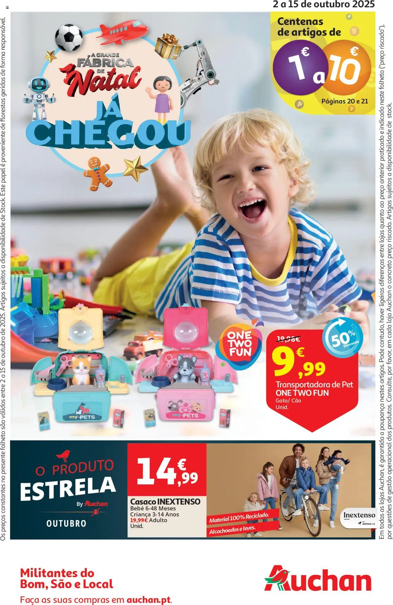 Auchan Folheto de 02/10/2025 - catálogo esta semana - página 1