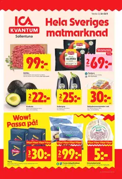 Förhandsgranska reklamblad Sollentuna från butik ICA Kvantum gäller från 16/03/2026
