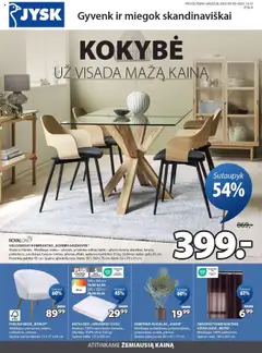 JYSK parduotuvės leidinio Leidinys galiojančio nuo 2025.09.30 peržiūra