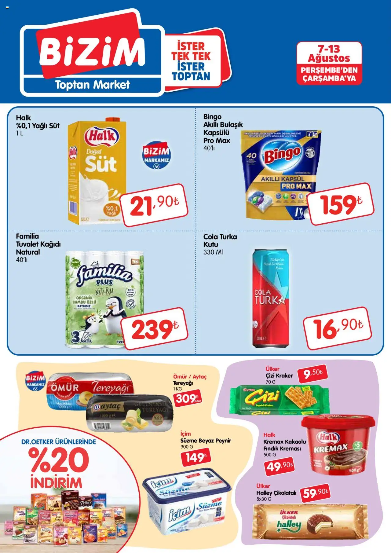 Bizim Toptan Katalog (07 - 13 Ağustos 2025) - Sayfa numarası 1