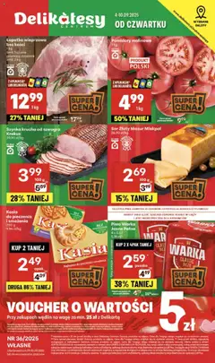 Pogląd gazetki "Sklepy Własne" ze sklepu Delikatesy Centrum ważnej od 04.09.2025