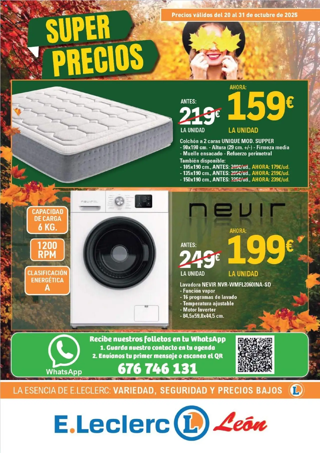 E.Leclerc Folleto > 20/10 - 31/10/2025 > Ofertas