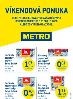 Náhľad Metro letáku platného od 22.01.2026