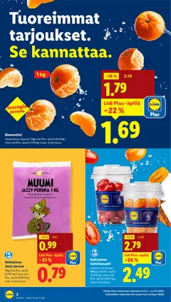 Kaupan Lidl Tarjoukset esikatselu, voimassa 04/12/2025 | Sivu: 2