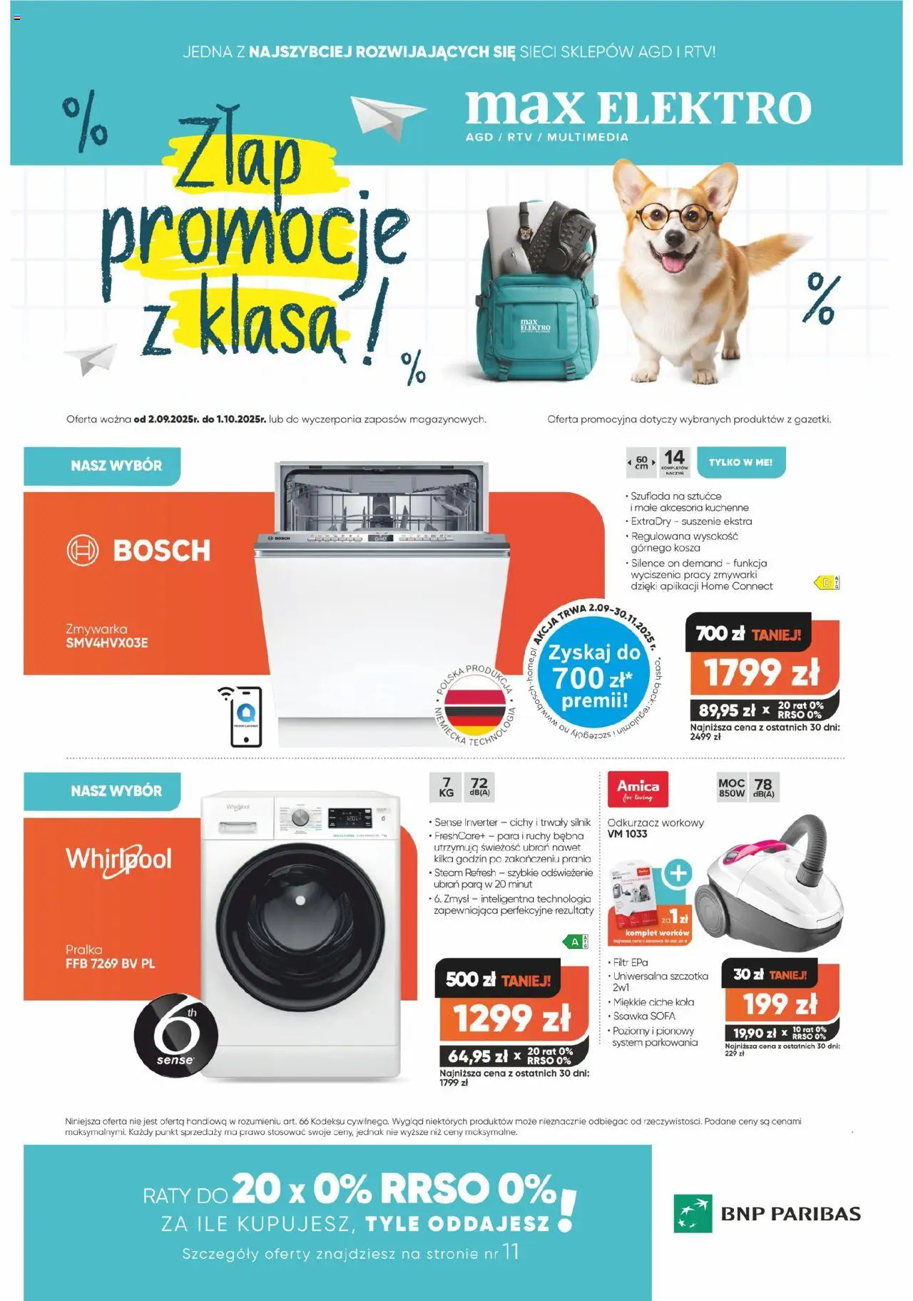 Max elektro Gazetka od 02.09.2025 - Nowa Gazetka - Numer strony 1