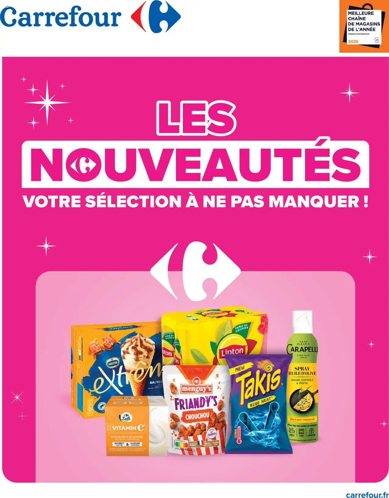 Catalogue les nouveautés votre sélection à ne pas manquer de la boutique Carrefour valable du 04/08/2025 - Page numéro 1