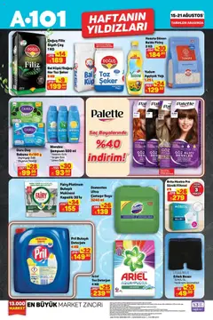 A101 Katalog 15.08.2025 - Broşürünün önizlemesi