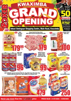 Preview of Boxer flyer valid from 31/07/2025