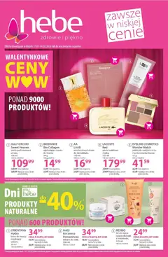 Pogląd gazetki "Gazetka" ze sklepu Hebe ważnej od 31.01.2026