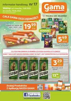 Pogląd gazetki "Gazetka" ze sklepu Gama ważnej od 07.08.2025