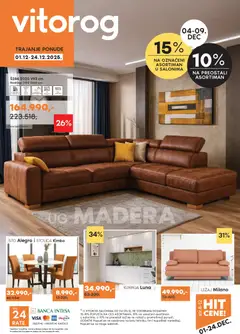 Pregled Vitorog kataloga - važi od 01.11.2025
