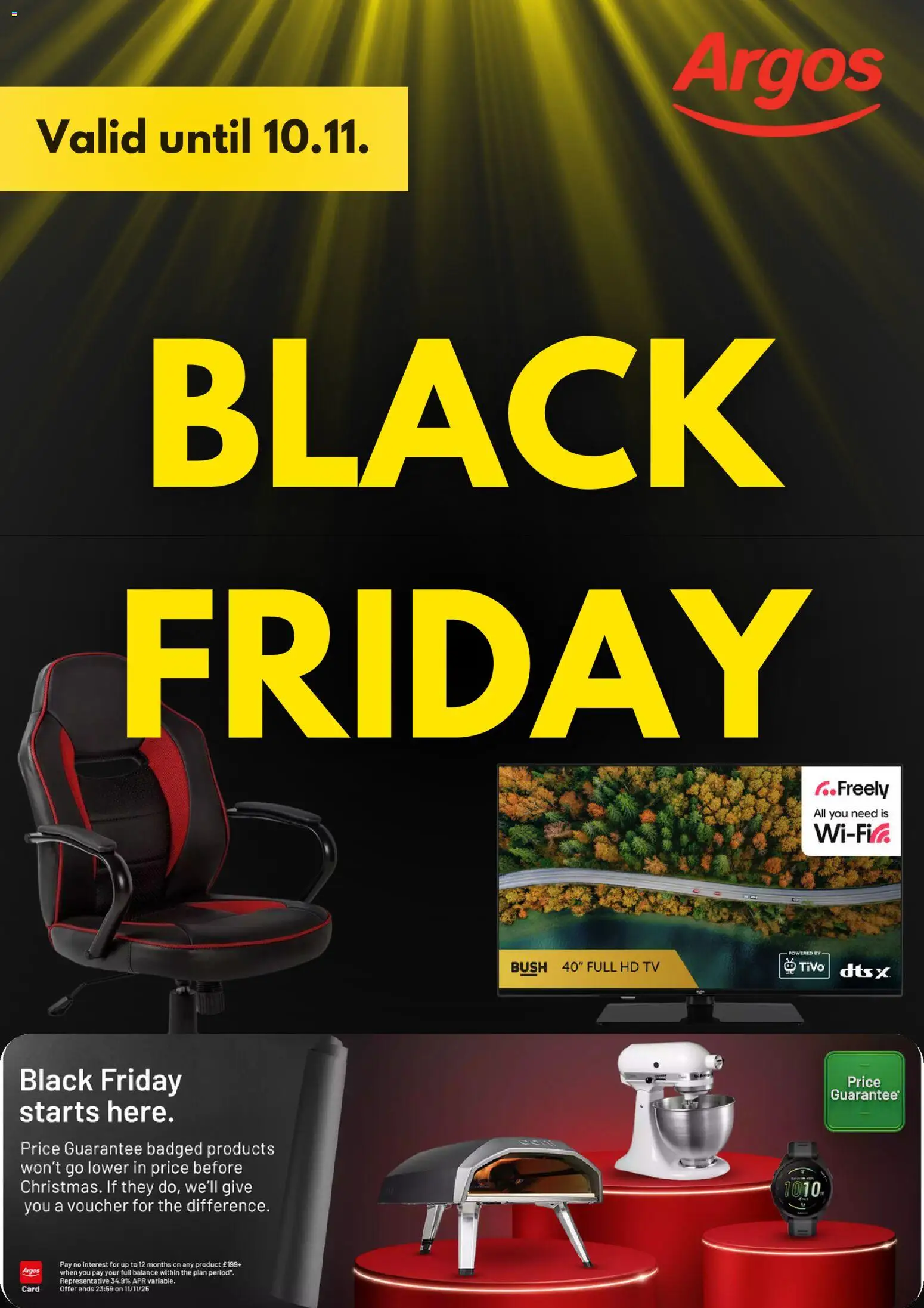 Preview of Argos Black Friday valid from 04/11/2025