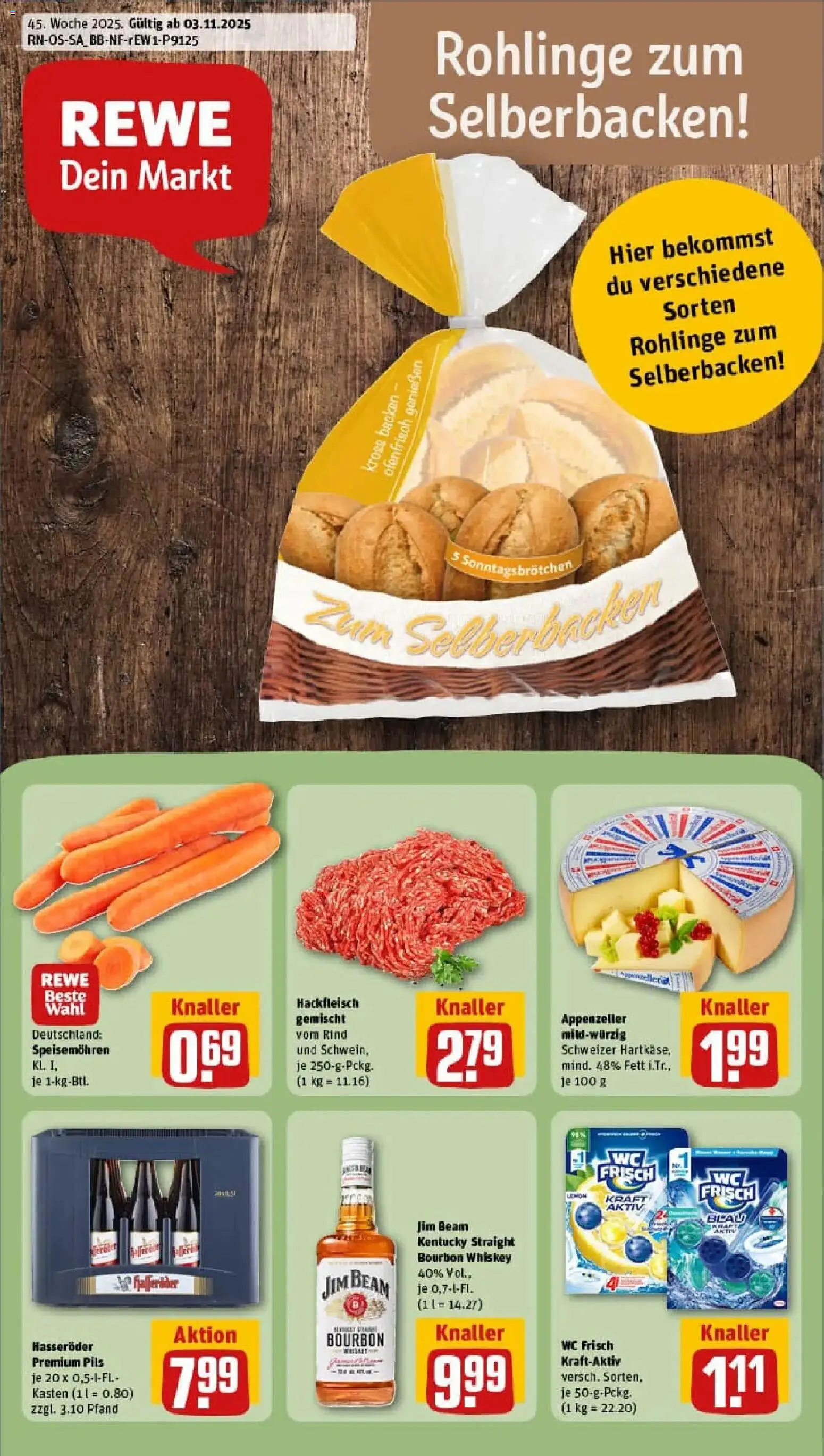Vorschau von dem Prospekt des Geschäftes Rewe, gültig ab dem 02.11.2025