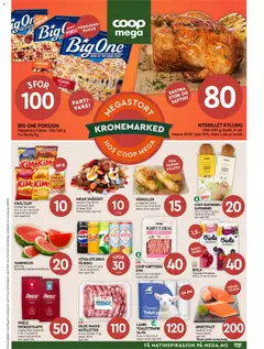 Forhåndsvis Coop Mega kundeavis fra butikk Coop Mega gyldig fra 20/04/2026