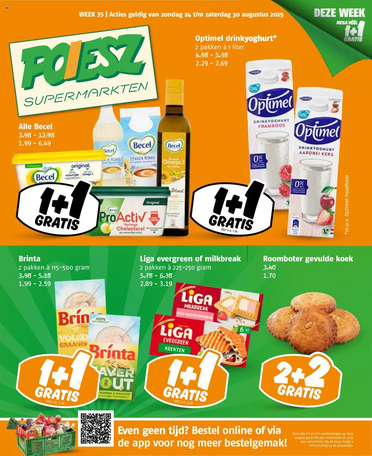 Poiesz shop Folder week 35 geldig vanaf 24-08-2025 - Paginanummer 1