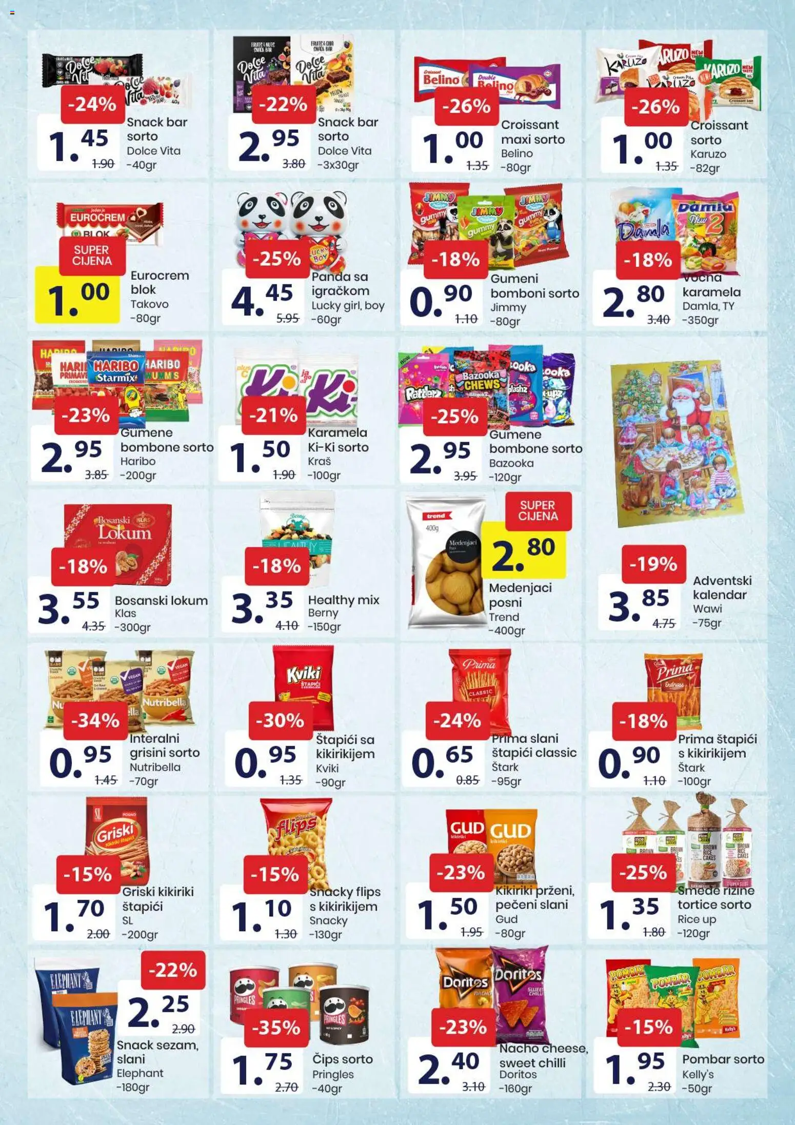 Pregled letka Katalog trgovine FIS vrijedi od 2025.12.01