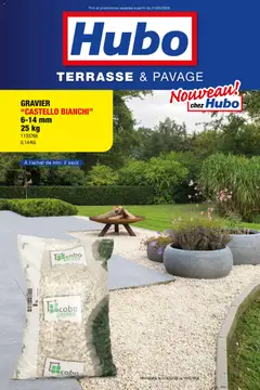 Prévisualisation de Hubo - Terrasse et pavage du magasin Hubo formulaire valide 21/03/2026
