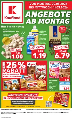 Voorbeeld van Kaufland DE - DE Folder Köln van winkel Kaufland DE geldig vanaf 09-03-2026