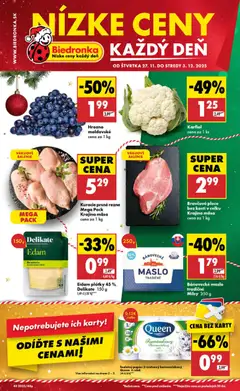 Náhľad Biedronka letáku platného od 27.11.2025