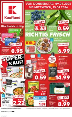 Vorschau von dem Prospekt des Geschäftes Kaufland, gültig ab dem 08.04.2026