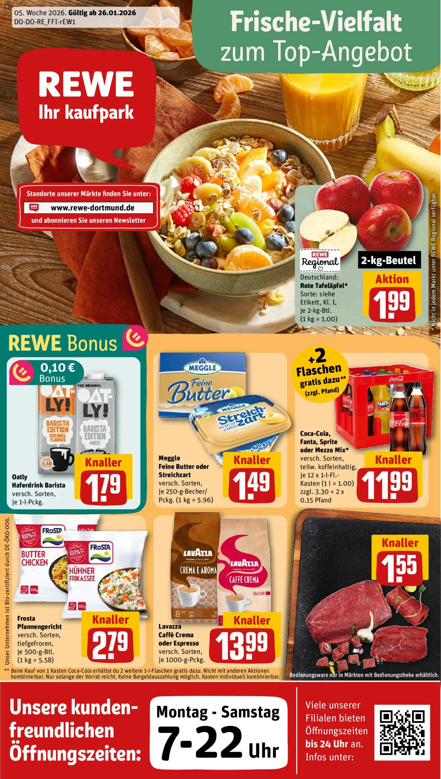 Vorschau von dem Prospekt des Geschäftes Rewe ihr Kaufpark, gültig ab dem 26.01.2026