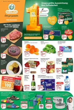 Vorschau von dem Prospekt des Geschäftes Globus, gültig ab dem 02.11.2025