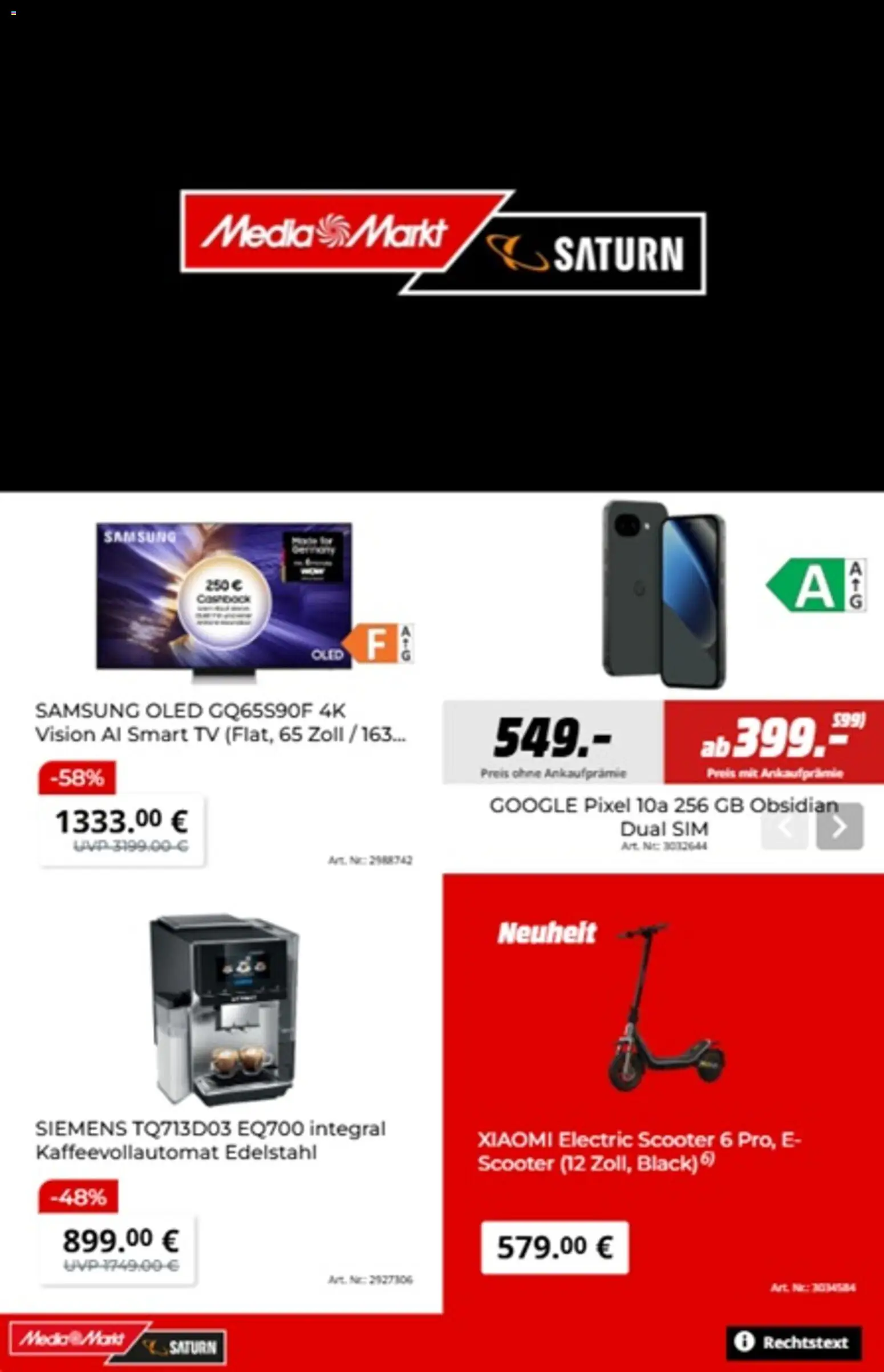 Vorschau von dem Prospekt des Geschäftes Media Markt, gültig ab dem 21.04.2026