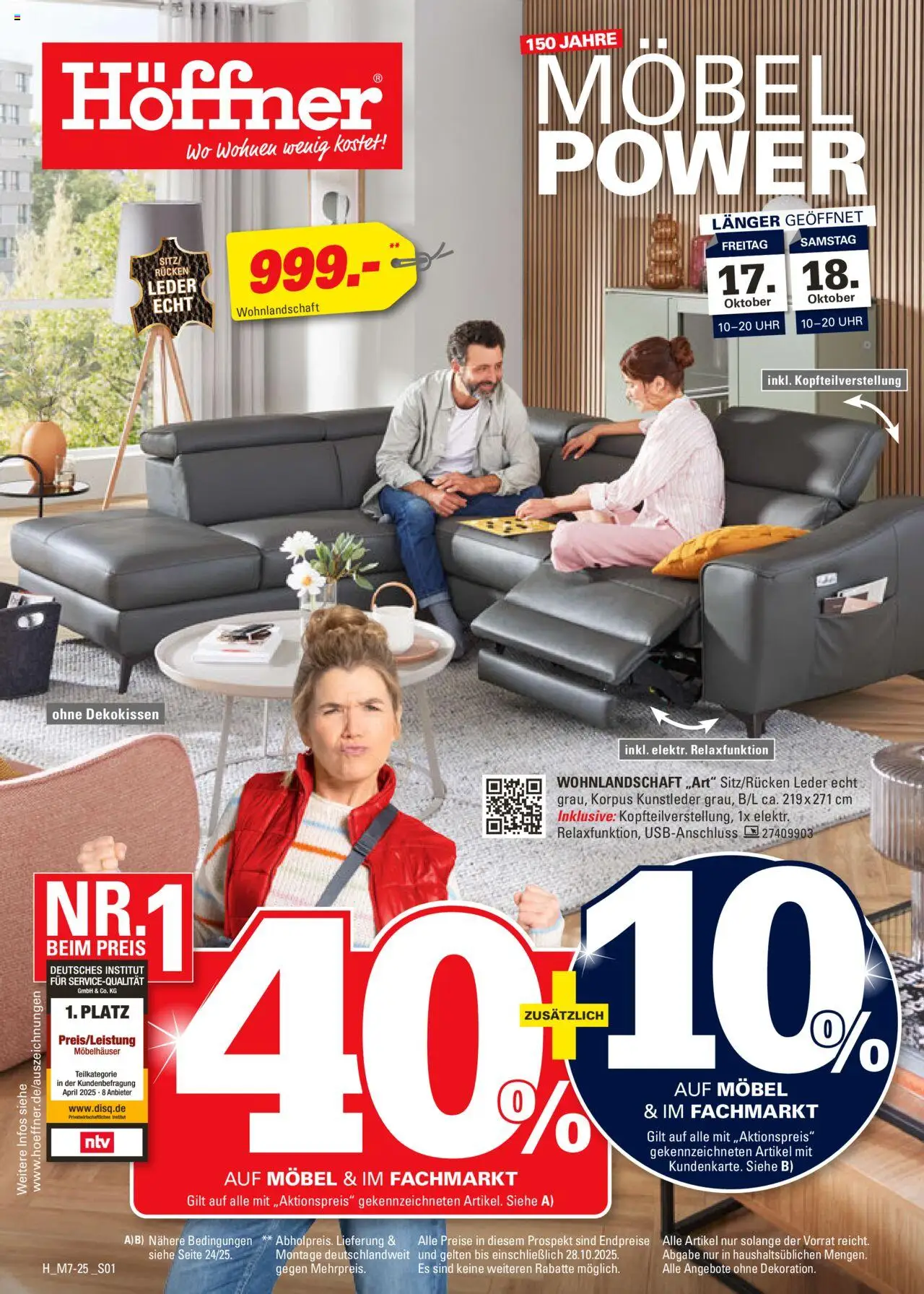 Höffner Prospekt (vom 15.10.2025 - 28.10.2025)