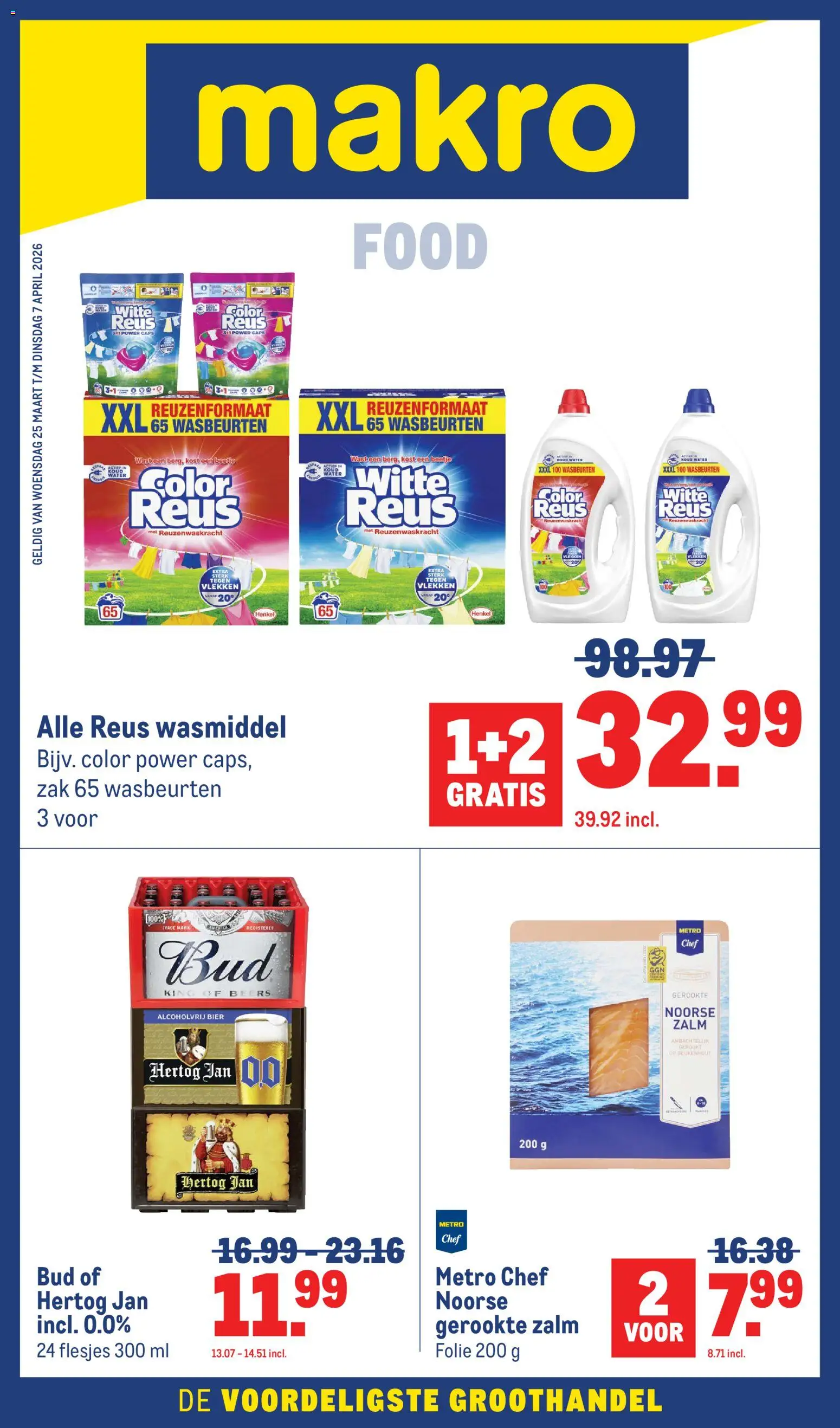 Voorbeeld van Makro folder van winkel Makro geldig vanaf 25-03-2026