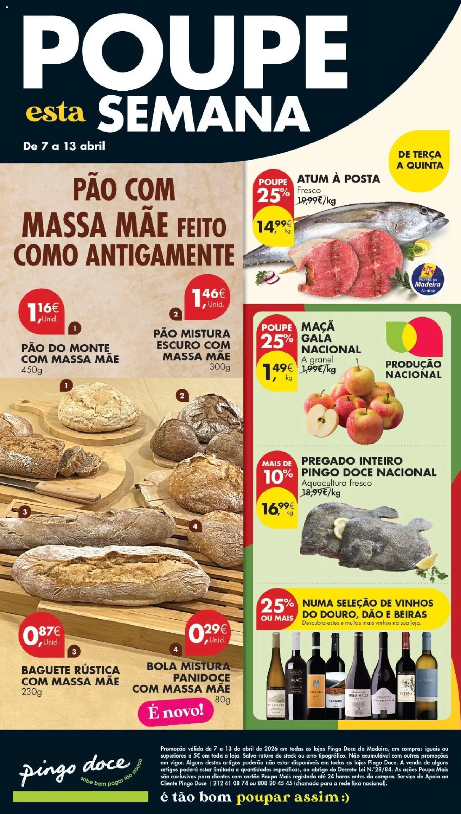 Pré-visualização do folheto da loja Pingo Doce válida a partir de 07/04/2026