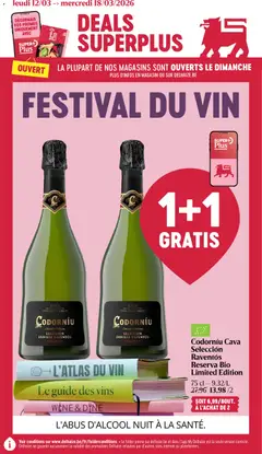 Voorbeeld van Delhaize Folder de la semaine 11 van winkel Delhaize geldig vanaf 12/03/2026