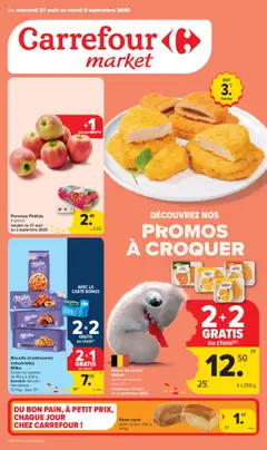 Prévisualisation de Folder de la semaine 35 du magasin Carrefour market formulaire valide 27/08/2025